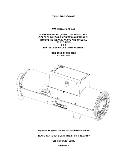 TM 9-209-2540-207-14P Technical Manual